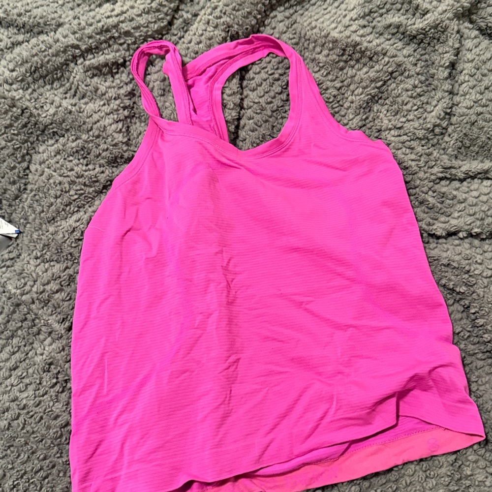 Lululemon Size 8 Swiftly Tech Racerback Tank Top 2.0 - Pink - Picture 3 of 5